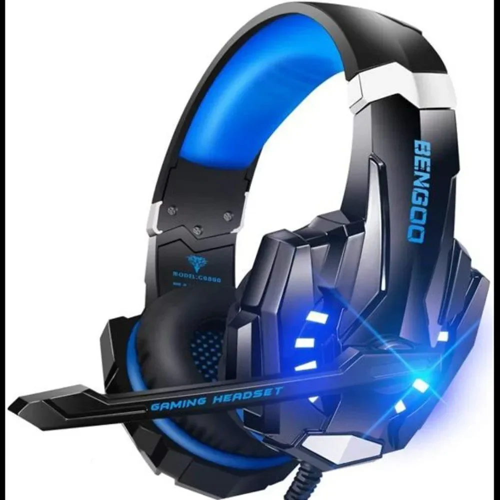 Stereo Gaming Headset for PS4 PC Xbox One PS5 Controller